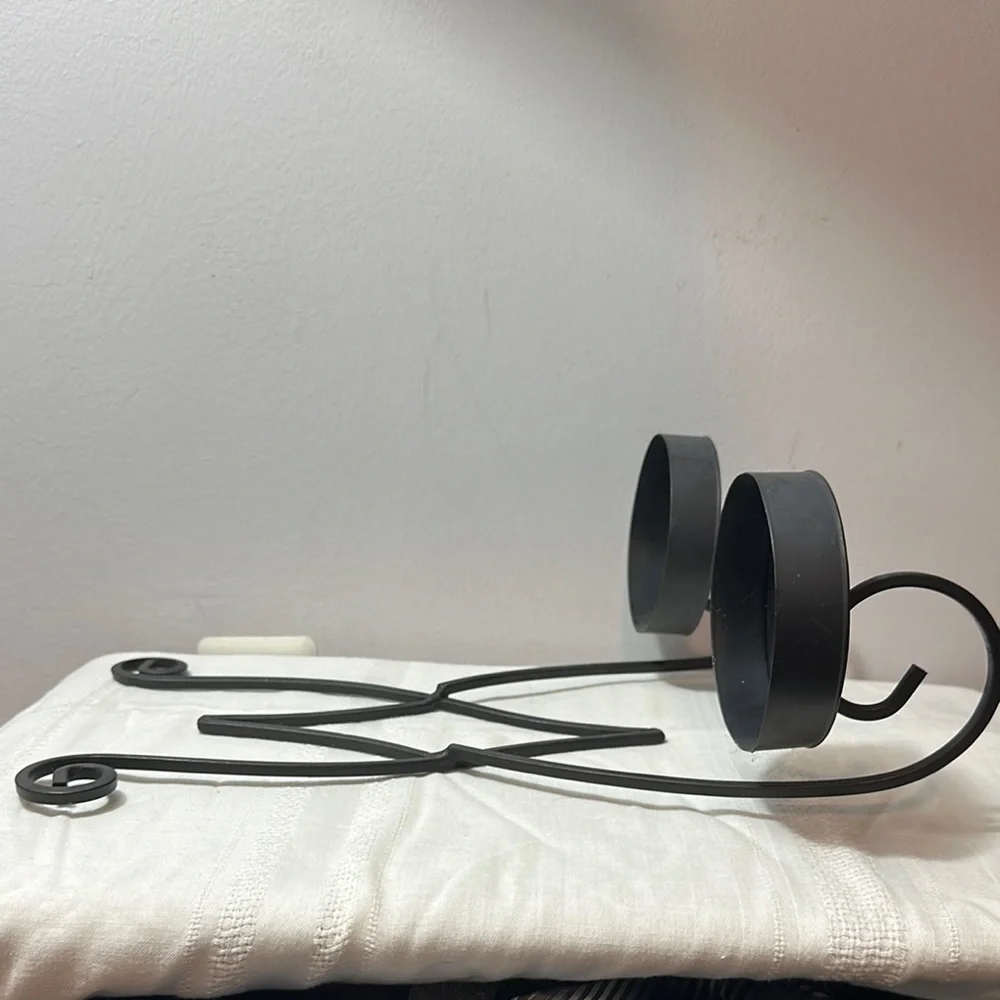 Black Metal Wall Sconce